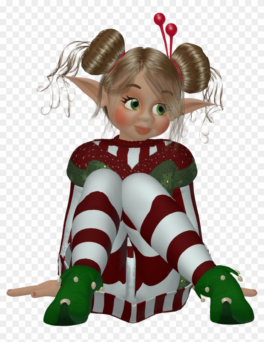 Dances With Elves Room - Christmas Pixie Clipart #4079897
