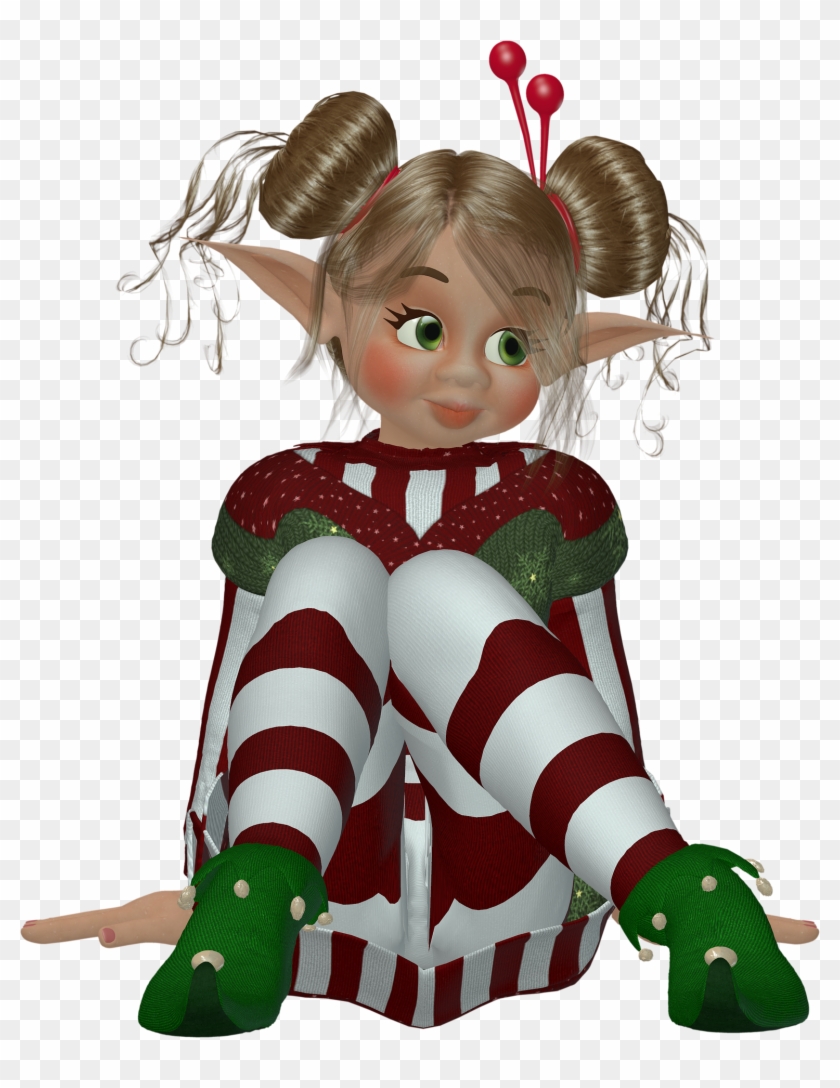 Dances With Elves Room - Christmas Pixie Clipart