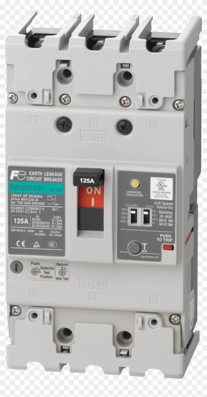 Earth Leakage Circuit Breaker - Elcb Breaker Clipart