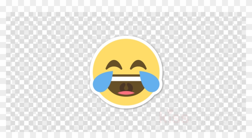 Laugh Cry Emoji Transparent - Floral Pattern Frame Png Clipart