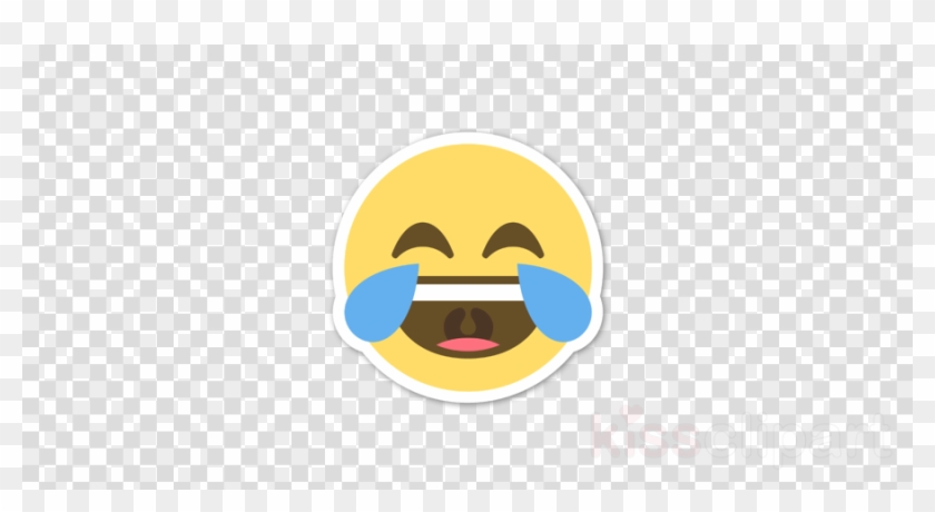 Laugh Cry Emoji Transparent - Floral Pattern Frame Png Clipart