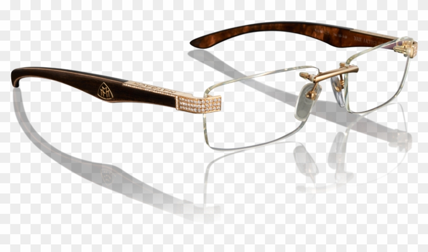 The Artist Iii Yellow Gold - Maybach Glasses Clipart #4080370