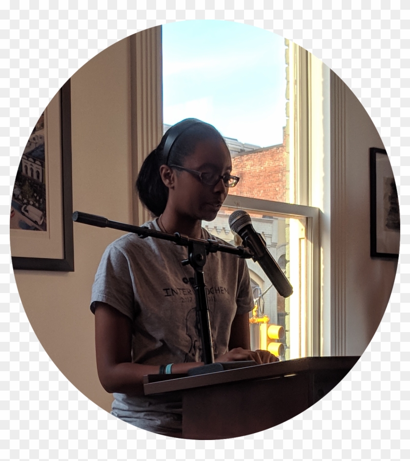 2018 Literati Party Tamia Morton - Circle Clipart #4080701