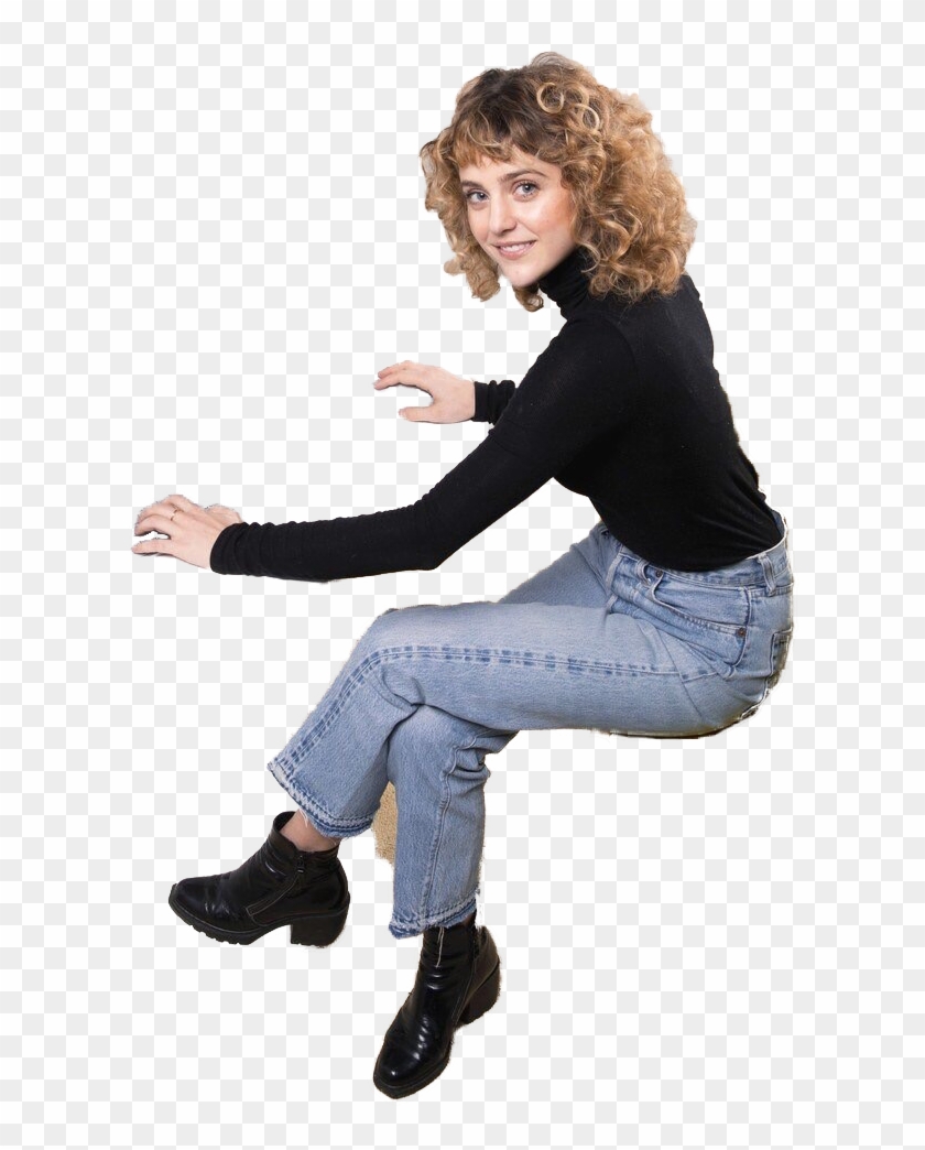 Personwoman - Sitting Clipart #4080732