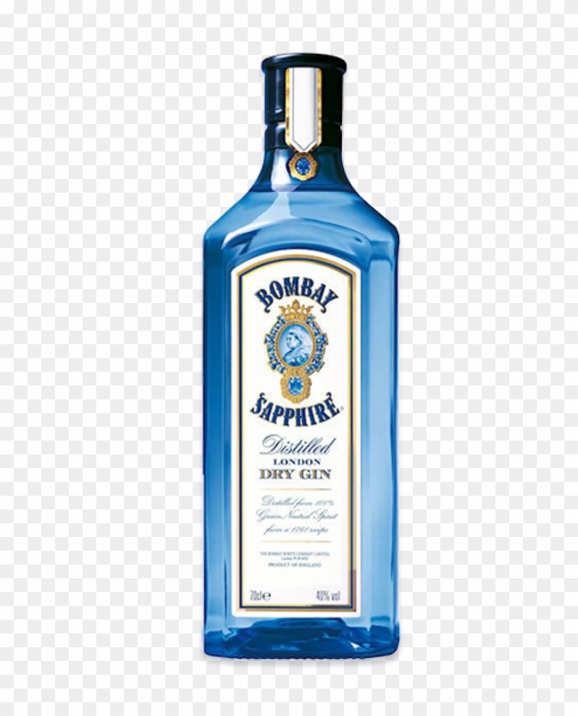 Bombay Sapphire Gin - Bombay Sapphire Gin Png Clipart #4081302