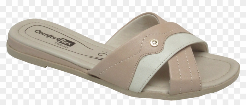 Chinelo Feminino Comfortflex 1872401 Nude - Slide Sandal Clipart #4081396