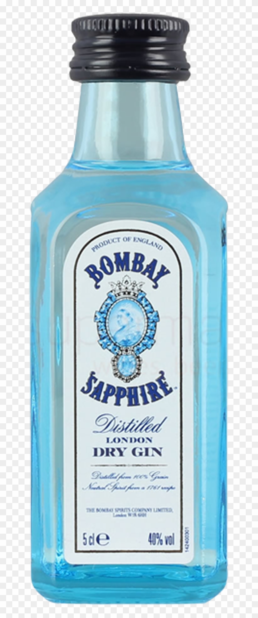 Bombay Sapphire Gin 5cl Clipart