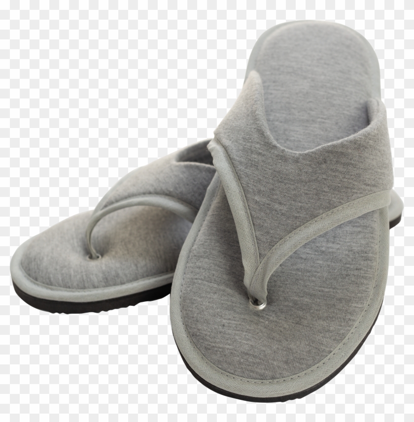 Chinelo Dedo Cinza - Slipper Clipart