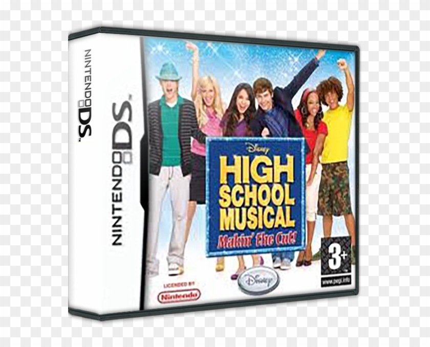 Front High School Musical Makin' The Cut - High School Musical Nintendo Ds Clipart #4081682