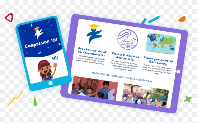 In 2017 I Led A Redesign Of Compassion International's - Brochure Clipart #4081980