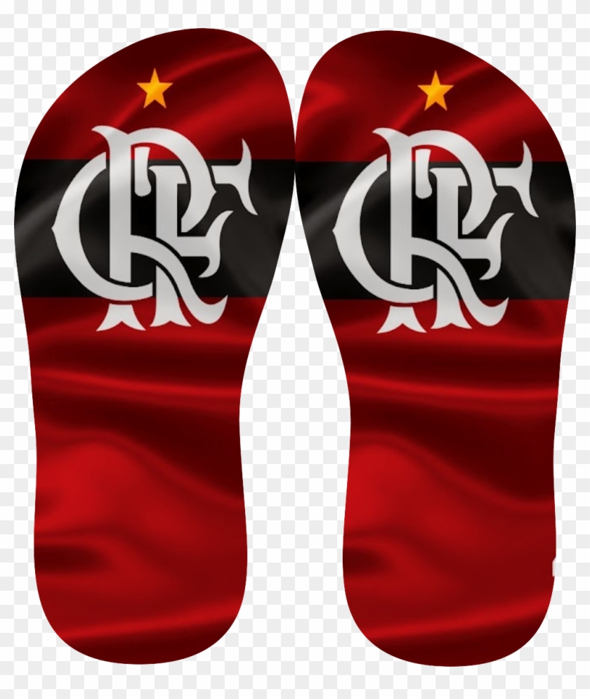 Br, Chinelos Do Flamengo - Logotipo Do Flamengo Clipart #4081981