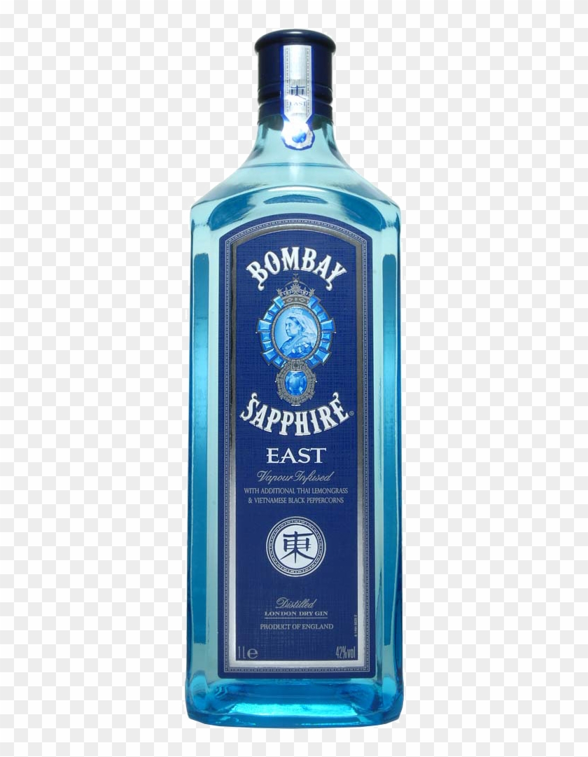 Bombay Sapphire East Bottle , Png Download - Bombay Sapphire East Clipart #4082007