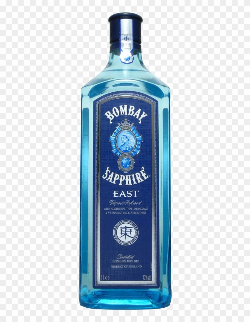 Bombay Sapphire East Bottle , Png Download - Bombay Sapphire East Clipart