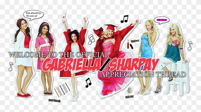 Thanks Lexi - Sharpay And Gabriella Costumes Clipart
