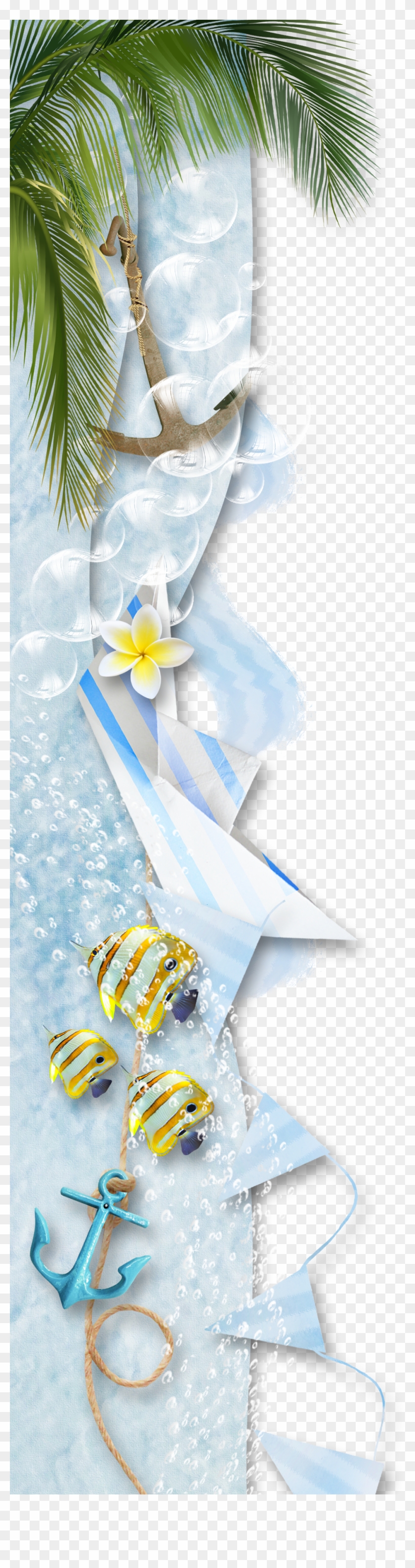 Rope Tree Coconut Barb Scrapbooking Free Clipart Hd - Png Download #4082124