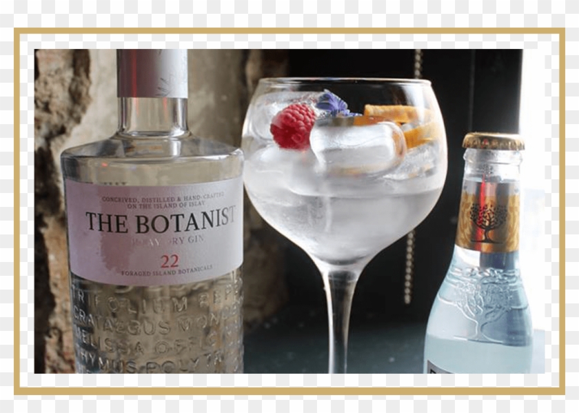 Gin Menu Frame10 - Glass Bottle Clipart