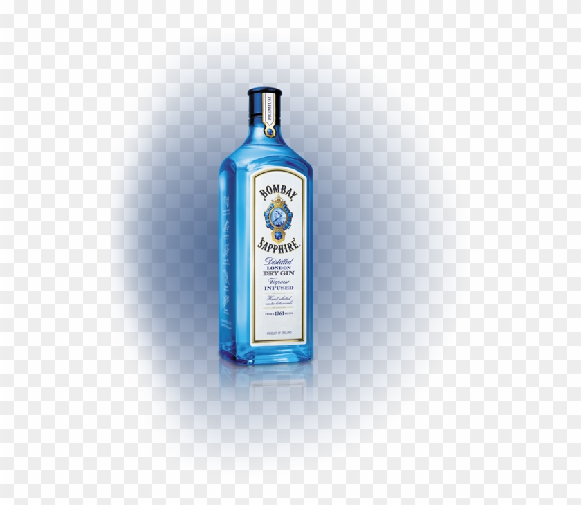 Bombay Sapphire Gin - Mirto Clipart #4082615