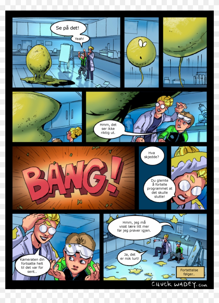 "adventures In Synthetic Biology" Is A Comic Written - Comic Clipart