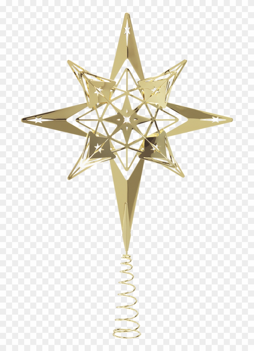 Top Star H32 Gold Plated Karen Blixen - Gwiazda Na Czubek Choinki Clipart
