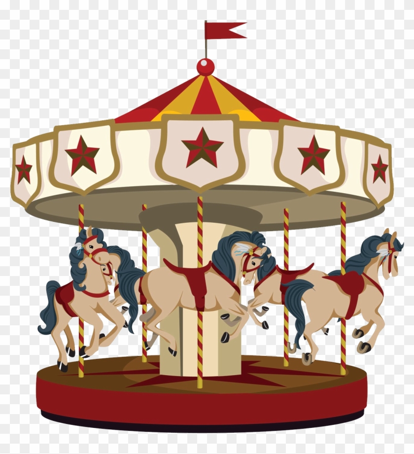 Download Png - Merry Go Round Png Clipart #4082721