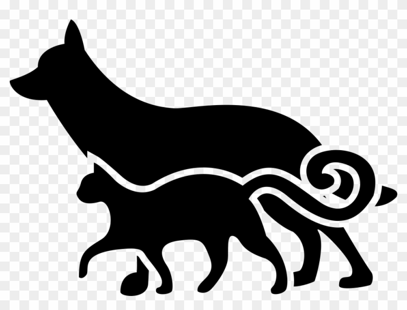 Dog And Cat Friends Walking Side By Side Comments - Yapper Valley Pet Resort Clipart