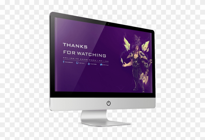 Taric End Screen Banner - Computer Monitor Clipart