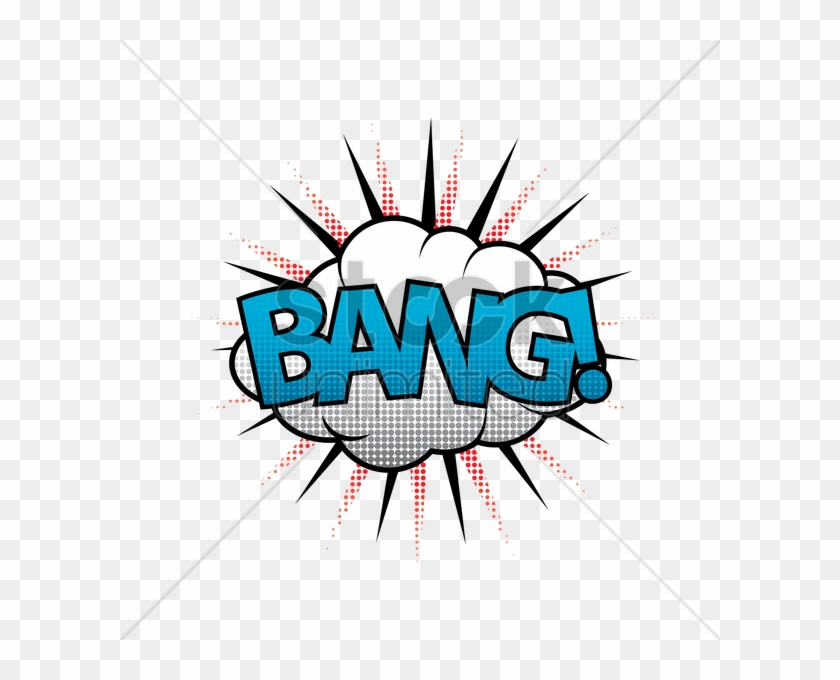 Comic Effect Bang V矢量图形 - Graphic Design Clipart
