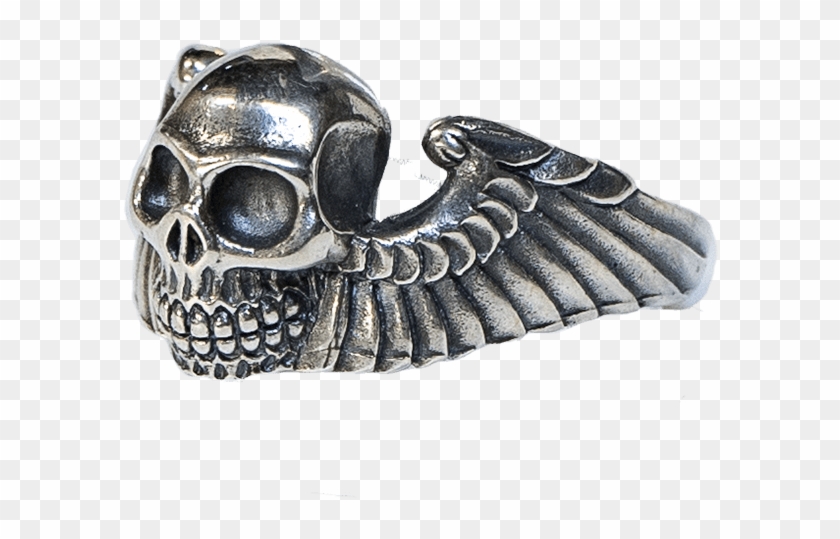 Angel Of Death Ring - Skull Clipart