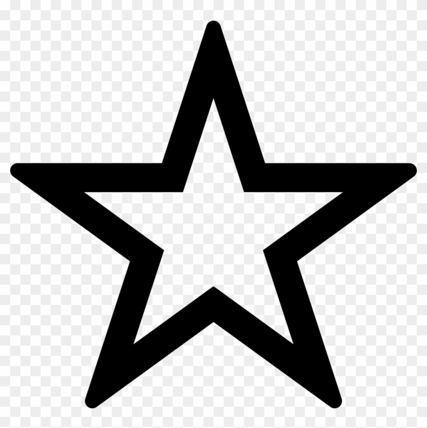 Png File Svg - Star Tattoo Outline Clipart