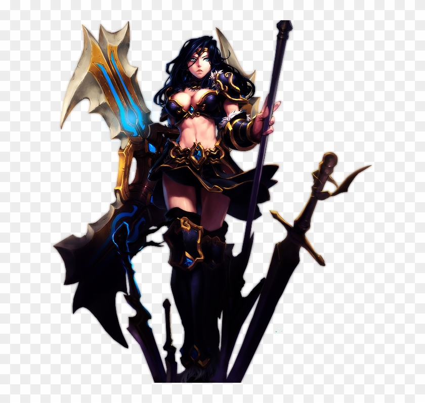 Most Beautiful Sivir Splashart Ever Png Image - League Of Legends Sivir Arts Clipart