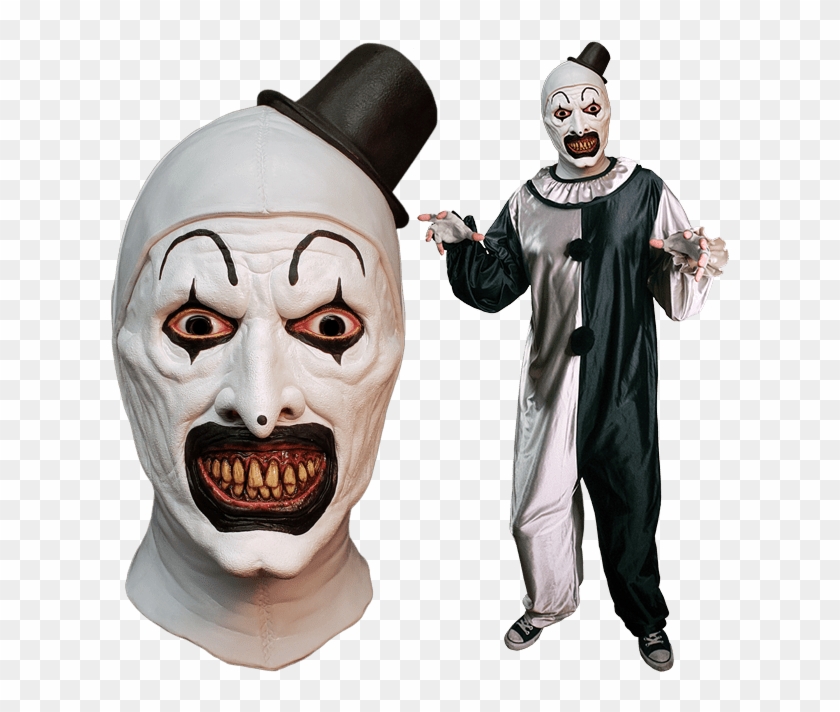 Sold Separately, The Mask And Costume Are Going For - Art The Clown Mask Trick Or Treat Studios Clipart