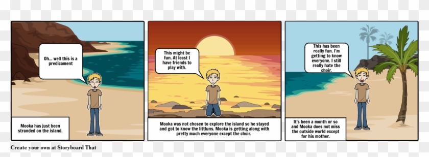 Lord Of The Flies - Cartoon Clipart