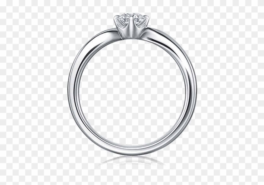 This Alluring Solitaire Is Inspired By The Image Of - 925 Diamond Ring Clipart #4083445