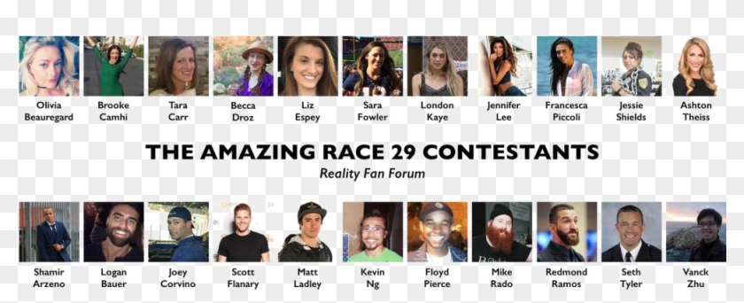 Rff Amazing Race 29 Cast Reveal - Brooke Amazing Race 29 Clipart #4083478