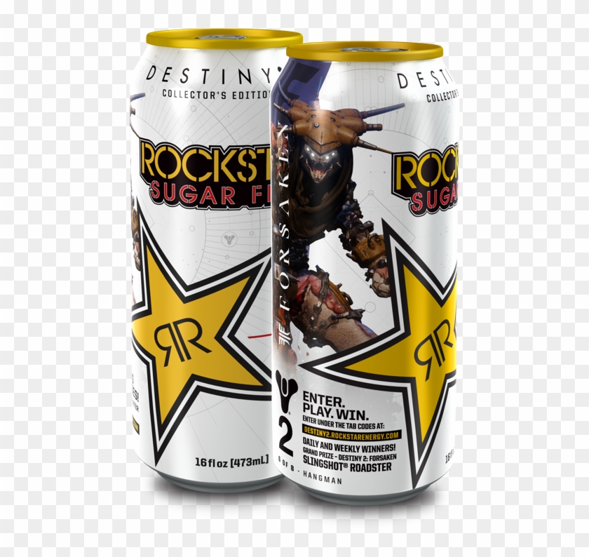 Sugar Free / Hangman - Rockstar Energy Destiny 2 Clipart