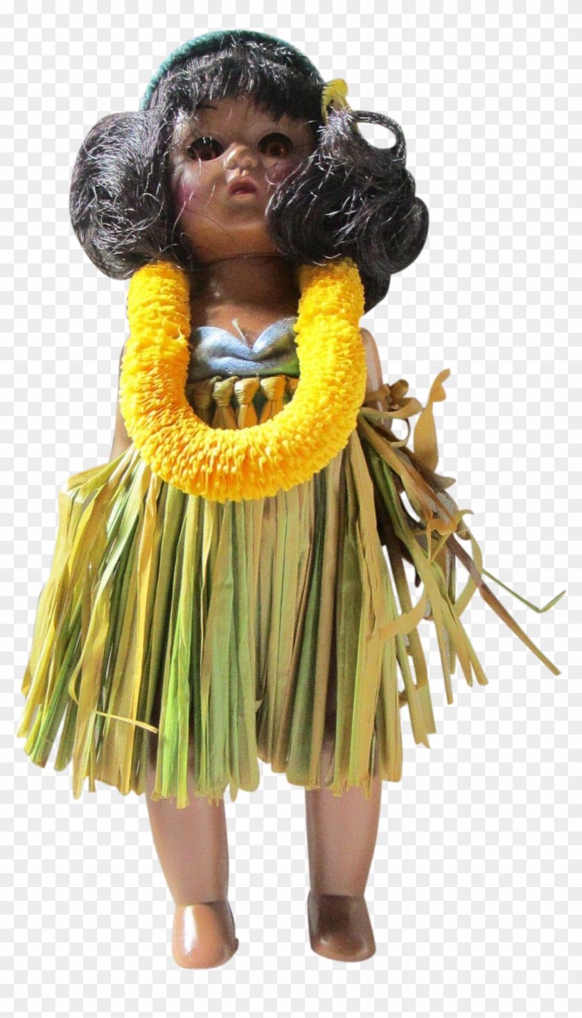 Grass Skirt - Costume Hat Clipart