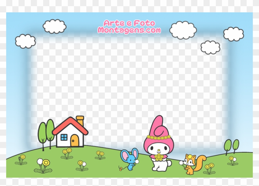 Montagem Para Fotos - My Melody Clipart