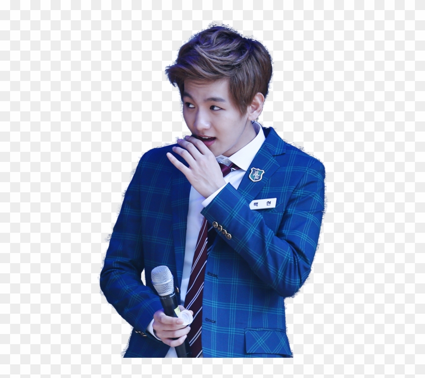 Baekhyun 2015 Png - Exo Baekhyun Blue Png Clipart