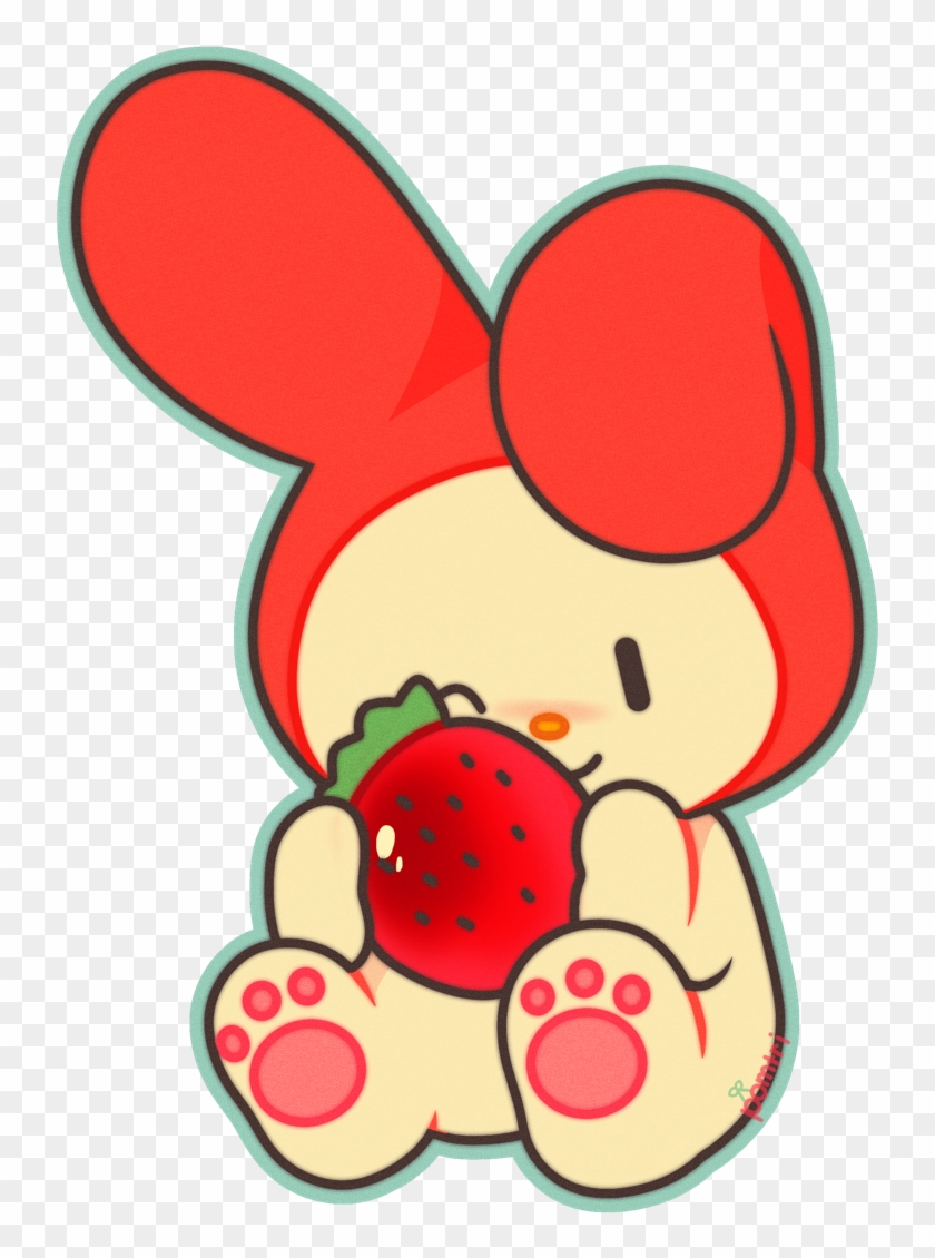 My Melody 🍓 - My Melody Fan Art Clipart #4084791