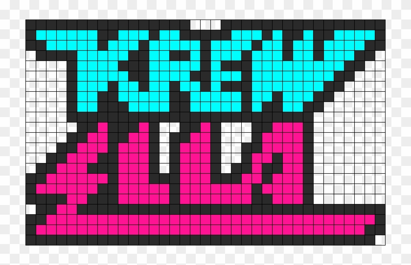 Krewella Perler Perler Bead Pattern / Bead Sprite - Krewella Pixel Art Clipart #4085101