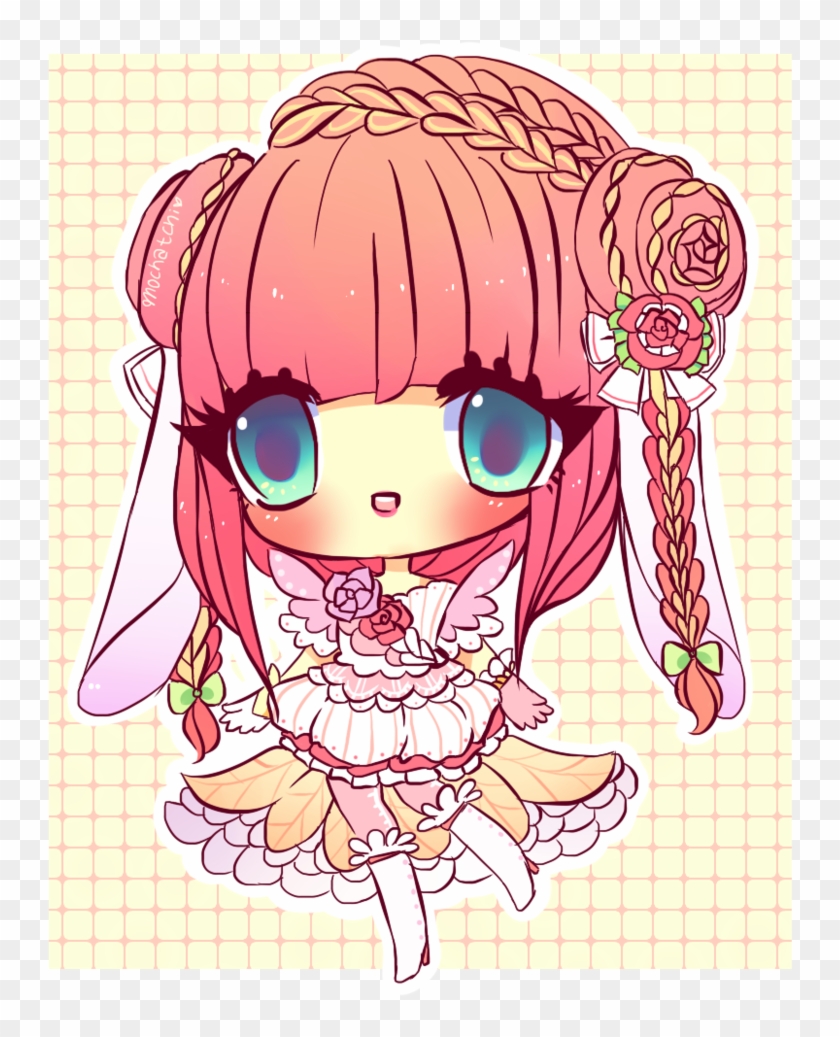 Cotton Cloud- Rose Bunny By Mochatchi - Cartoon Clipart