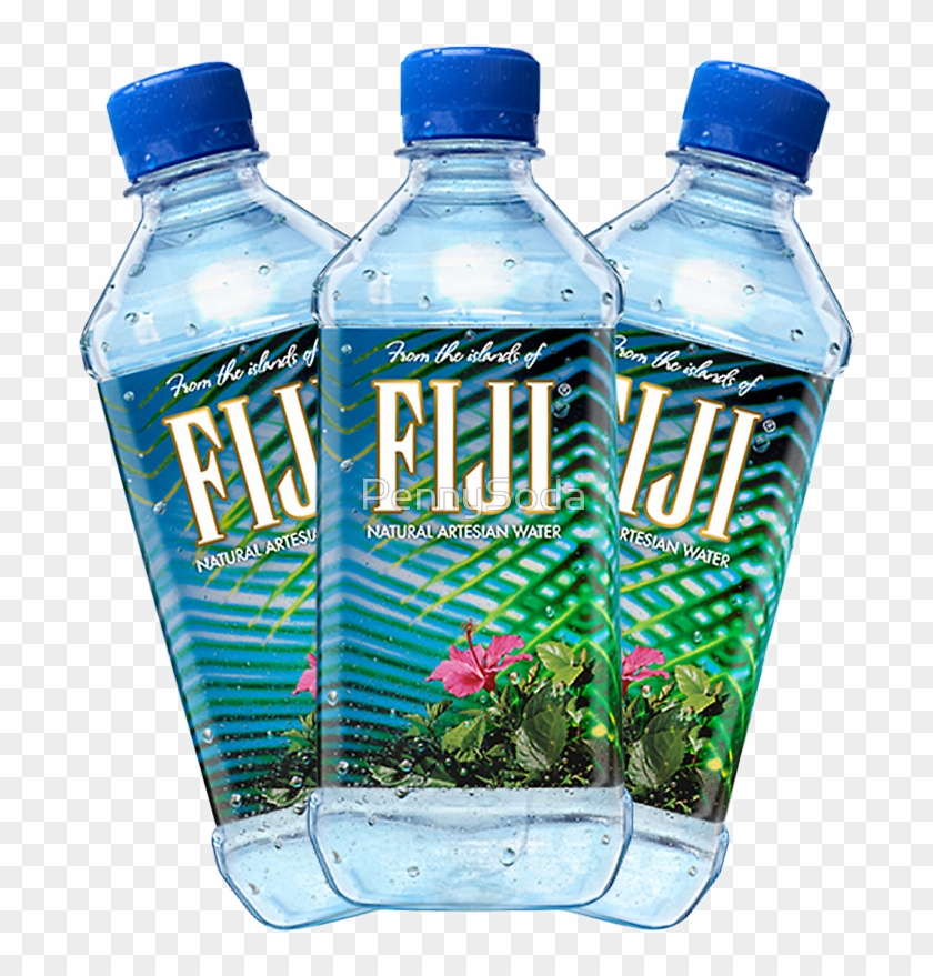 #fiji #fijiwater - Fiji Water Bottle Straw Clipart
