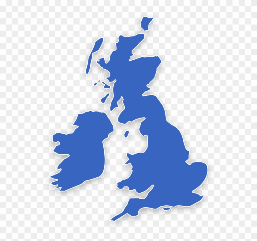 Country Map - United Kingdom Capital Map Clipart #4085322