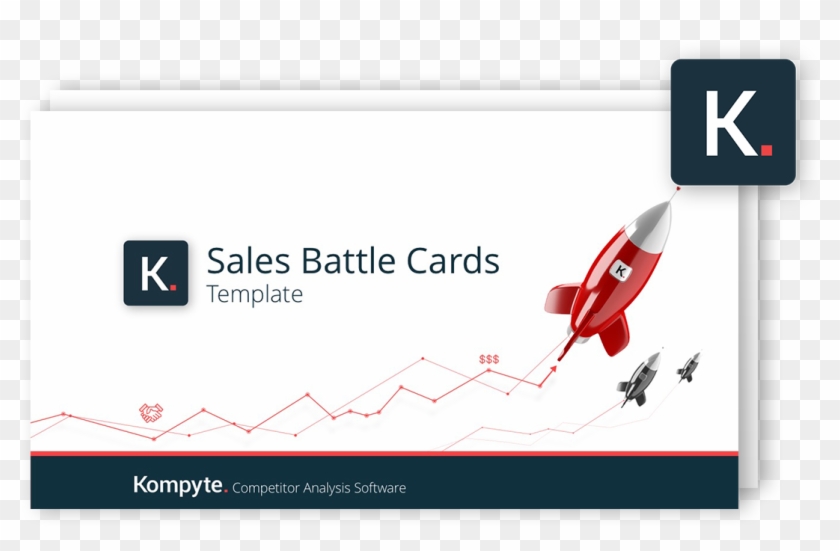 Battle Cards Are A Concise Accumulation Of The Competitive - Best Sales Battle Card Clipart #4085649