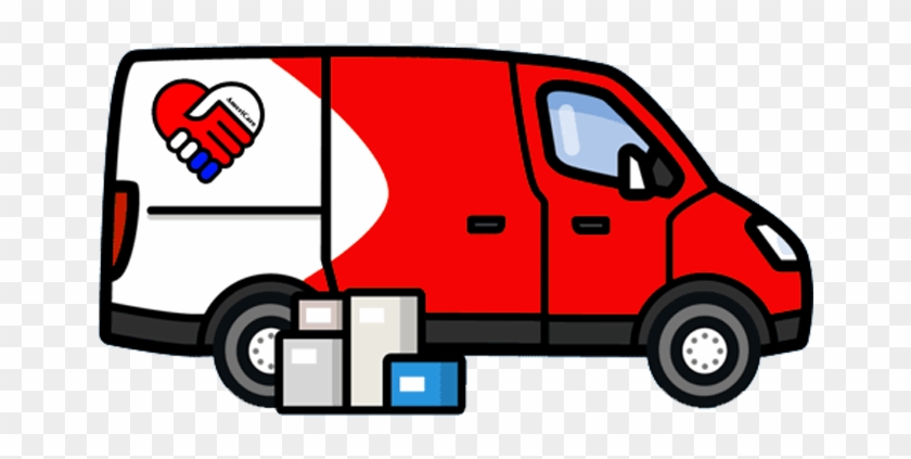 Delivery Information - Light Commercial Vehicle Clipart #4085847