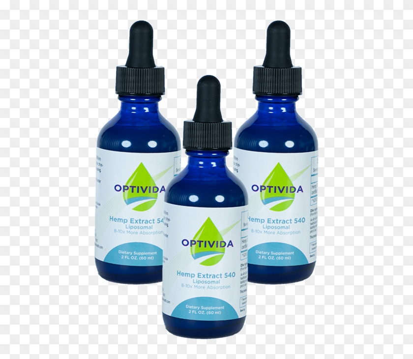 3 Hemp Oil Liquid Drops Optivida - Plastic Bottle Clipart