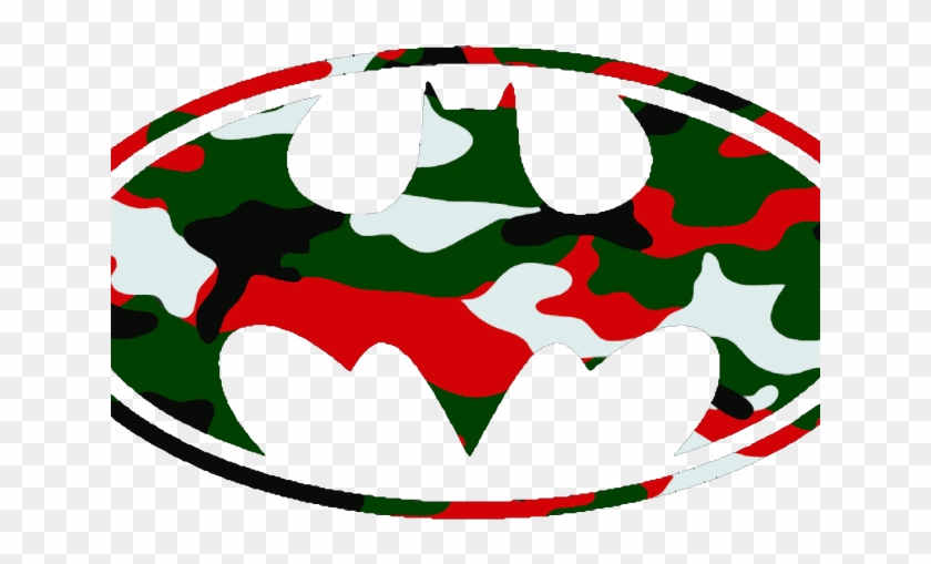 Batman Logo Clipart - Camo Batman Logo - Png Download #4085983
