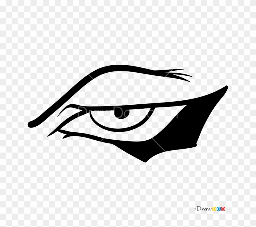 How To Draw Anime Eyes Male - Men Eye Png Clipart