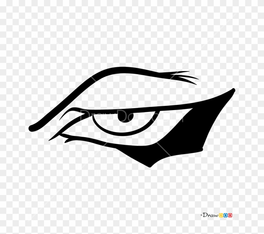 How To Draw Anime Eyes Male - Men Eye Png Clipart #4086014
