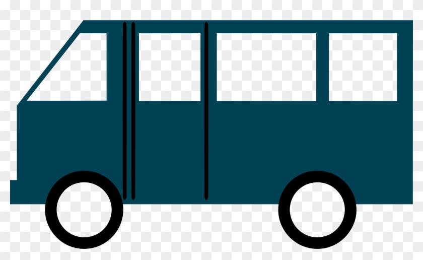 This Free Icons Png Design Of Van Vectorized - Minibus Clipart Transparent Png #4086271